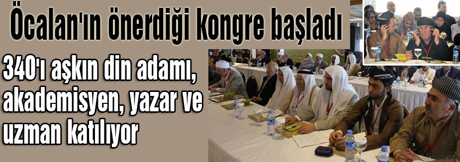 Öcalan'ın Önerdiği Kongre Başladı