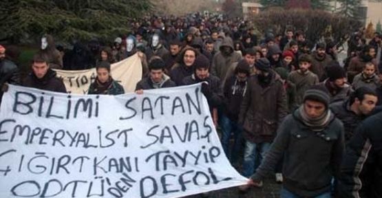 ODTÜ'de Erdoğan'ı Protesto Eden 45 Öğrenciye 6'şar yıl Hapis...