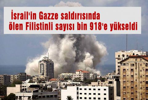 Ölenlerin sayısı bin 918'e yükseldi
