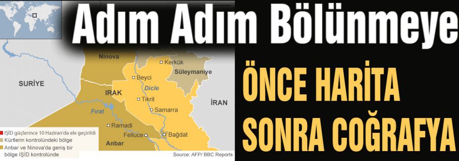 ÖNCE HARİTA SONRA COĞRAFYA