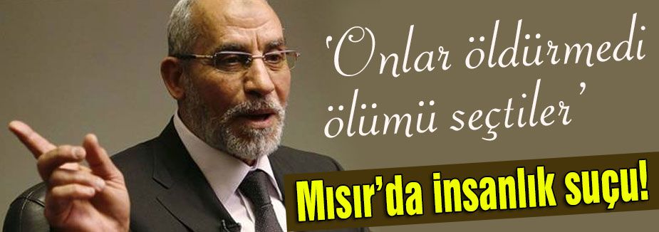 Onlar Öldürmedi , Ölümü Seçtiler...