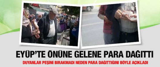 Önüne Gelene Para Dağıttı...