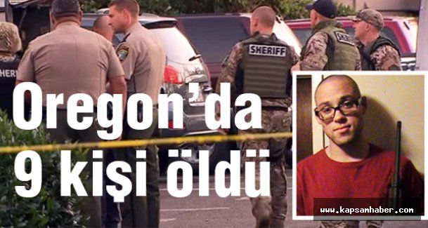 Oregon saldırısında 9 kişi öldü