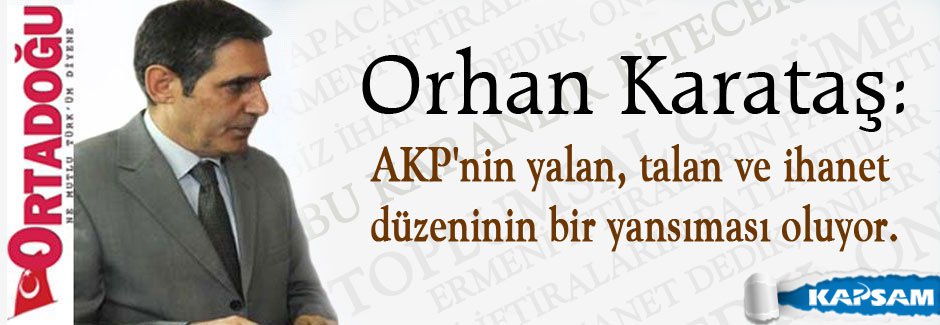 Orhan Karataş: Onlar ve biz