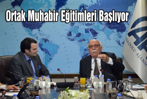 Ortak Muhabir Eğitimleri Başlıyor