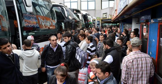 Otobüs firmaları “bayram“ yaptı