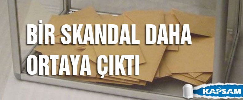 Oy saklama odasının 'yedek anahtar' skandalı
