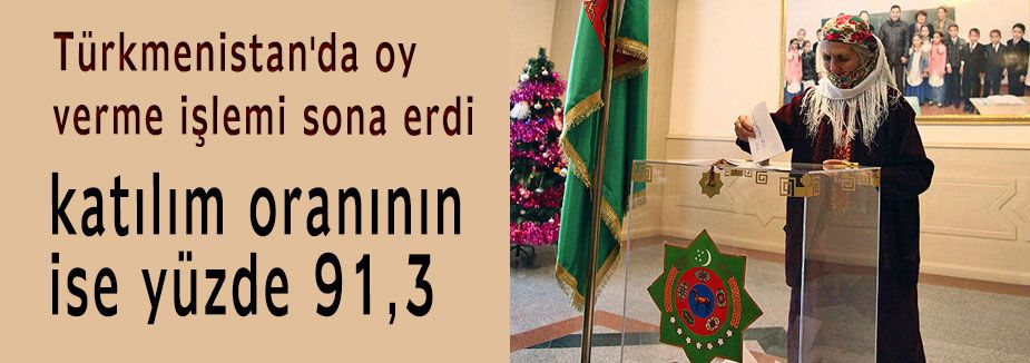 Oy verme işlemi sona erdi