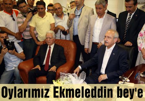 Oylarımız Ekmeleddin bey'e