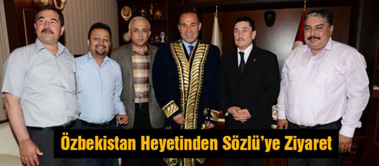 Özbekistan Heyetinden Sözlü’ye Ziyaret
