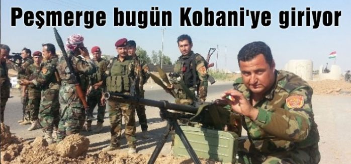 Peşmergeler bugün geçiyor...