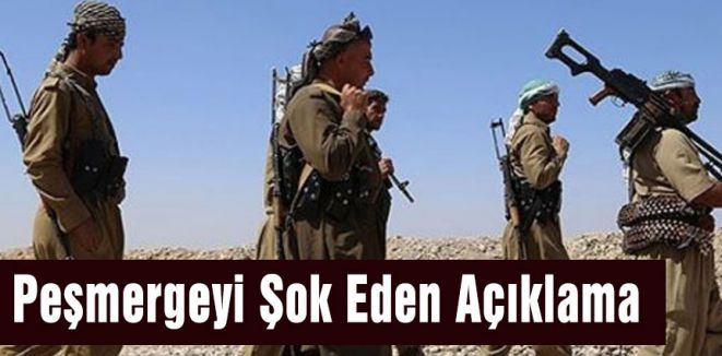 Peşmergeyi Şok Eden Açıklama