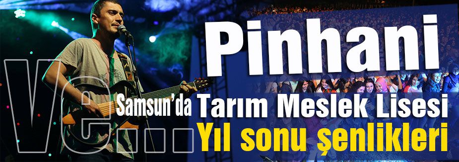 Pinhani Samsun'da konser verdi