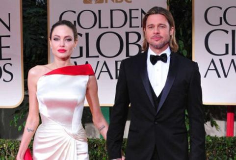 Pitt ve Jolie evlendi