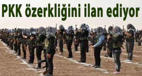 PKK-PYD, özerkliğini ilan ediyor