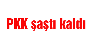 PKK şaştı kaldı...