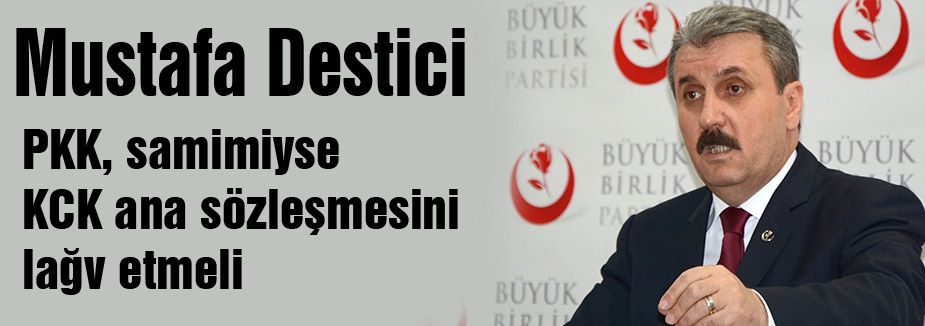 'PKK TÜRKİYE’Yİ YÖNETENLERLE KEDİNİN FAREYLE OYNADIĞI GİBİ OYNUYOR'