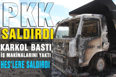 PKK yine saldırdı