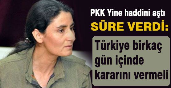 PKK Yine Süre Verdi