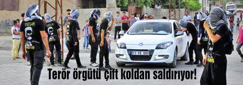 PKK'dan Yol Kesmeye Devam...