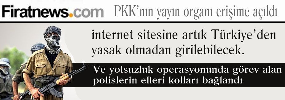PKK'nın yayın organı Fıratnews'e erişim izni verildi