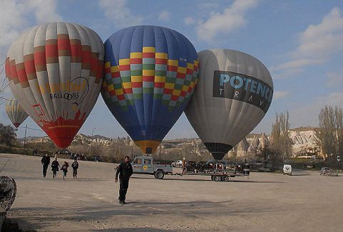 Polis Haftası'na özel balon turu...