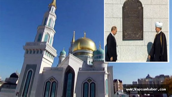 Putin Moskova'da Cami Açılışı Yaptı