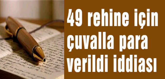 Rehinelerin kurtarılmasında iddia...