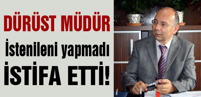 Resul Özbek istifa etti