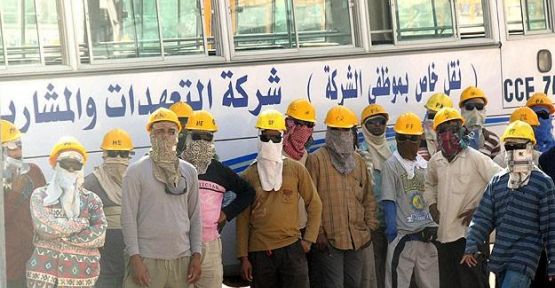 Riyad'da Yabancı işçi isyanı