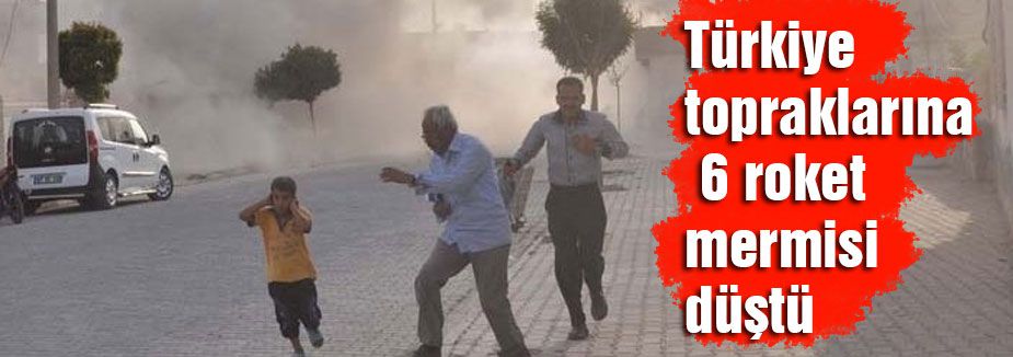 Rokete karşılık verildi...