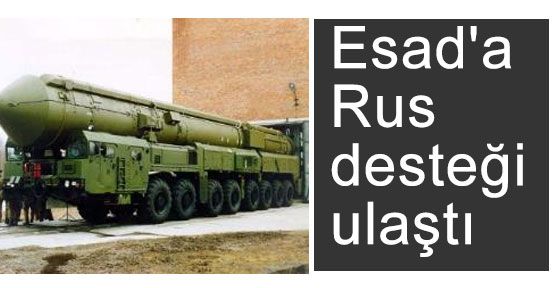 Rus Desteği Suriye'de
