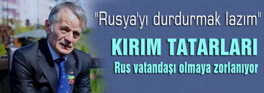 Rus vatandaşı olmaya zorlanıyorlar...