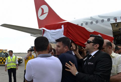 Saadettin Doğan'ın cenazesi Türkiye'ye getirildi