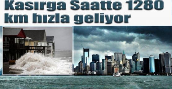 Saatte 1280 km hızla geliyor
