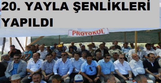 Şaban Kılıç: “Bengü 20. Yayla Şenliklerine katıldı