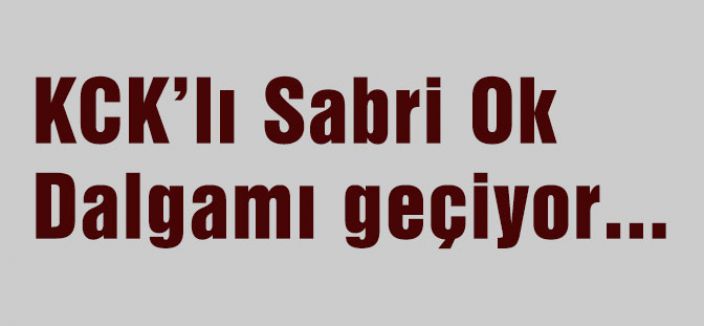 Sabri Ok Dalgamı geçiyor...
