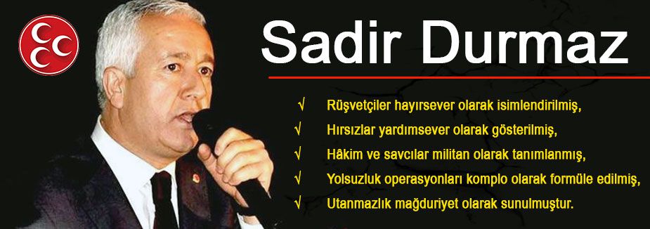 Sadir Durmaz'dan açıklama
