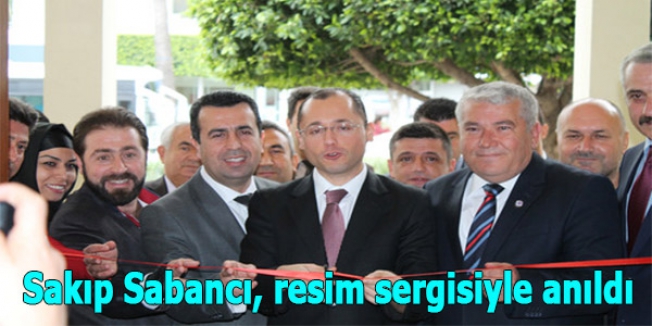Sakıp Sabancı, ölümünün 11. yıl dönümünde resim sergisiyle anıldı