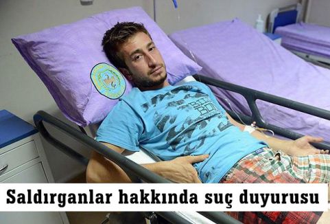 Saldırganlar hakkında suç duyurusu