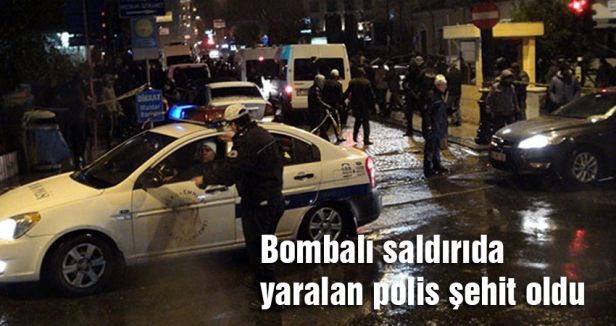 Saldırıda yaralan polis şehit oldu