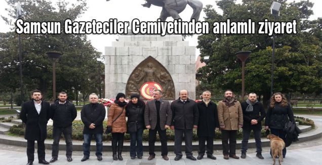 Samsun Gazeteciler Cemiyetinden anlamlı ziyaret