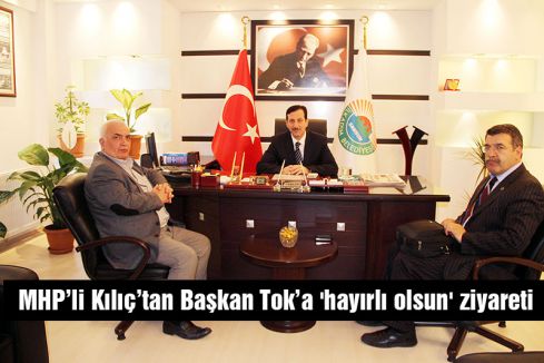 Samsun MHP'den İlkadım Belediye Başkanına Ziyaret