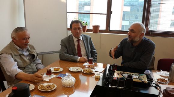 Samsun Milli Eğitim Müdürü Dos-Der'i ziyaret etti