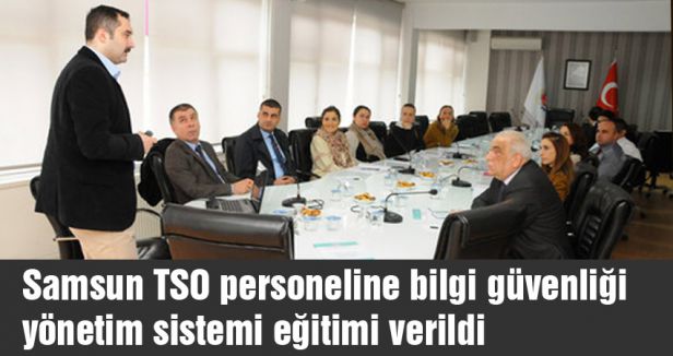 Samsun TSO personeline eğitim