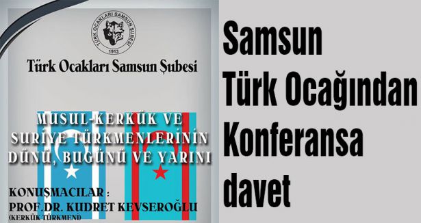 Samsun Türk Ocağından Davet