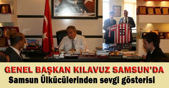 Samsun, Ülkü Ocakları Genel Başkan'ını Ağırlıyor