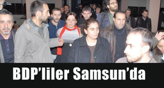 Samsun'da BDP'lilerden açıklama