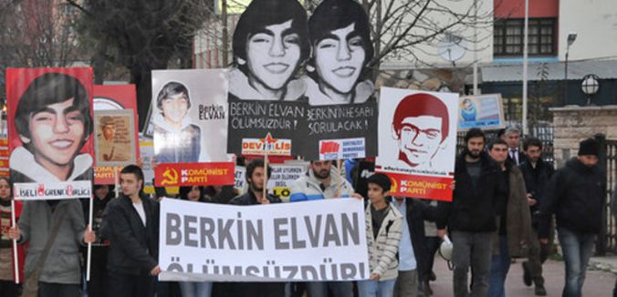 Samsun'da Berkin Elvan yürüyüşü