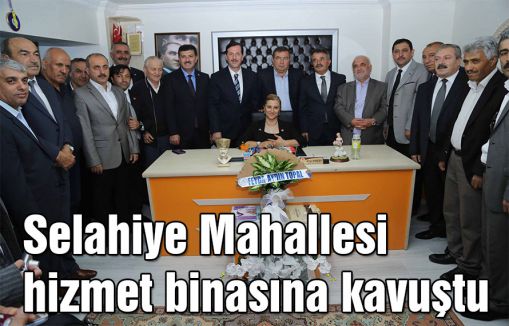 Samsun'da Muhtara yeni hizmet binası...